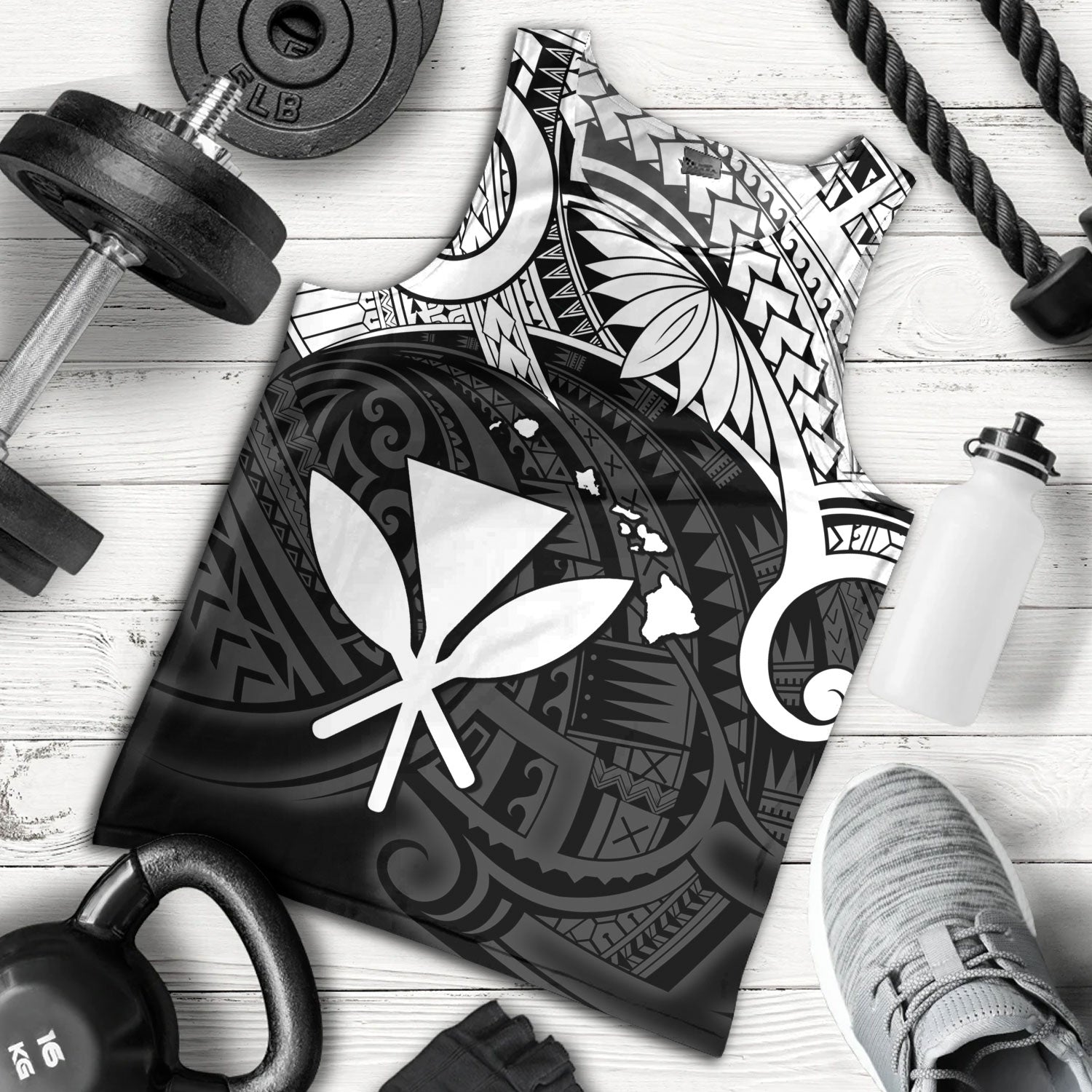 Hawaii Tank Top Kanaka Maoli Map Polynesian Tatau