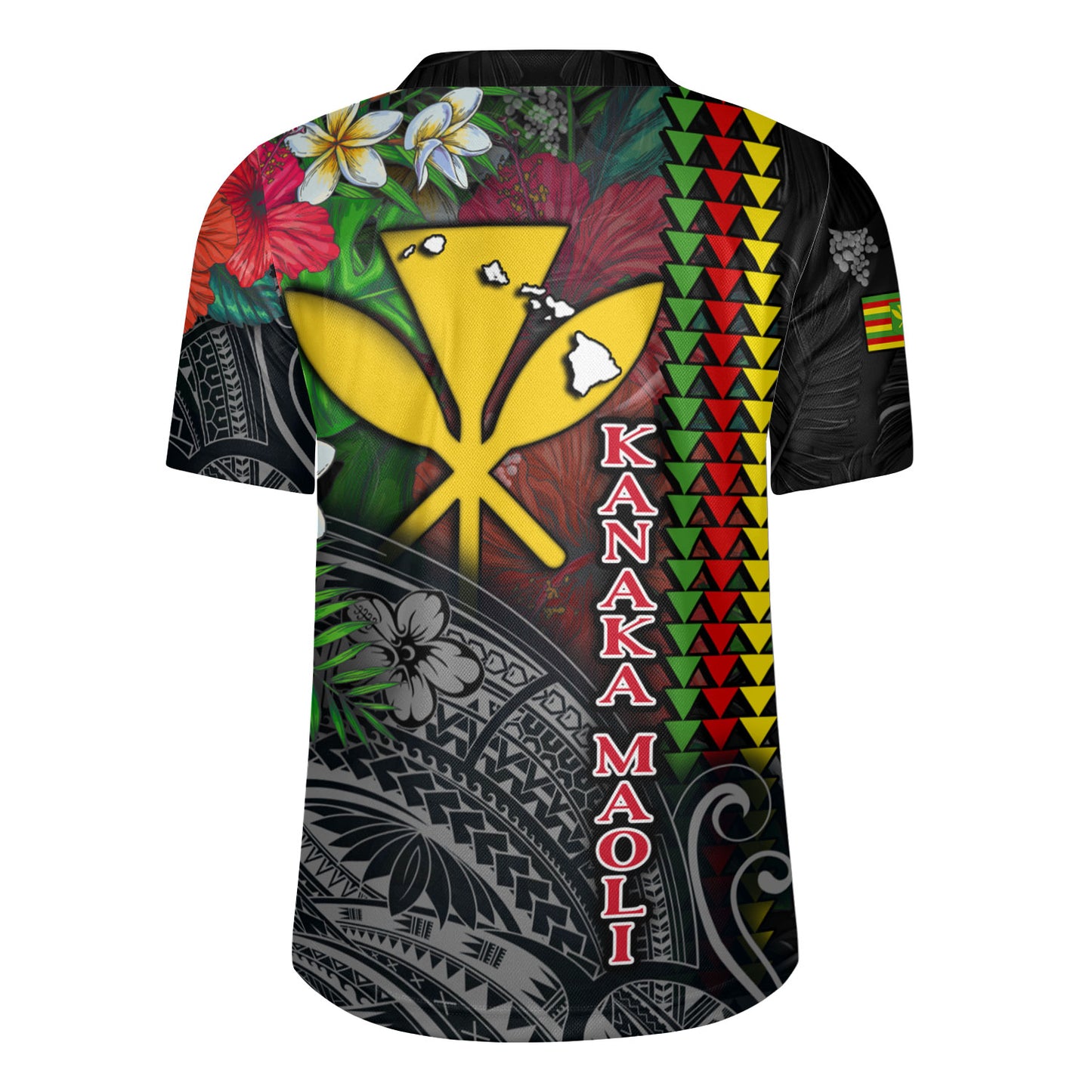 Hawaii Custom Personalised Rugby Jersey Hibiscus And Plumeria With Palm Branches Vintage Style