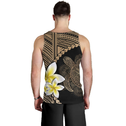 Hawaii Custom Personalised Tank Top Plumeria Sea Turtle Tattoo Tribal Design