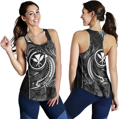 Philippines Filipinos Custom Personalised  Women Tank Sun Tribal Patterns Tropical Flowers Curve Style