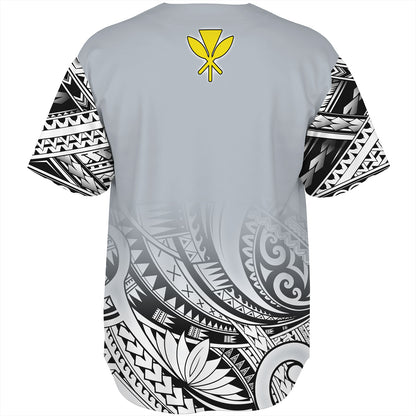 Hawaii Custom Personalised Baseball Shirt Polynesian Style Tattoo Design