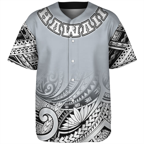 Hawaii Custom Personalised Baseball Shirt Polynesian Style Tattoo Design