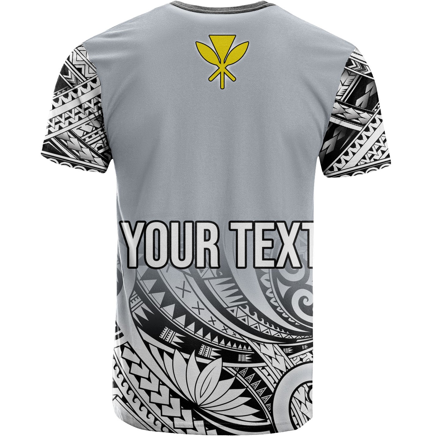Hawaii Custom Personalised T-Shirt Polynesian Style Tattoo Design