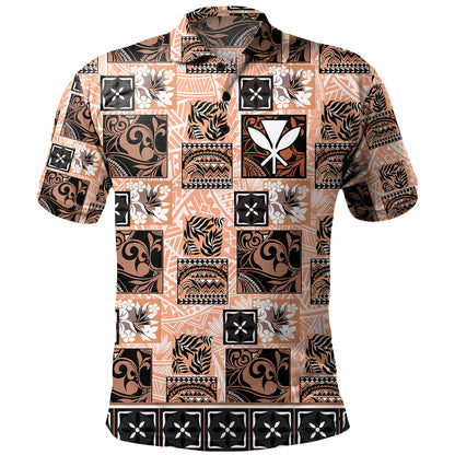 Hawaii Polo Shirt Traditional Hawaiian Floral Designs