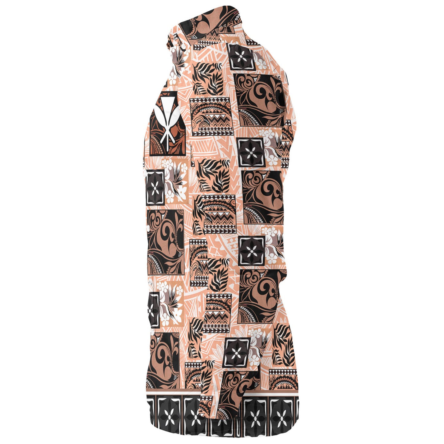 Hawaii Long Sleeve Shirt Traditional Hawaiian Floral Designs