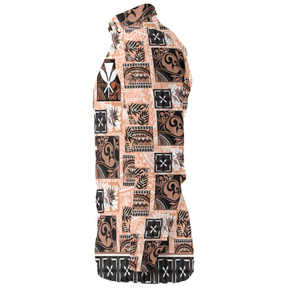 Hawaii Long Sleeve Shirt Traditional Hawaiian Floral Designs