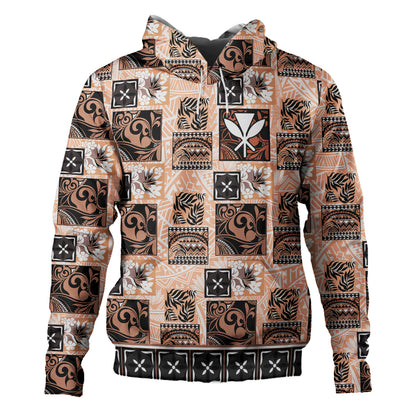 Hawaii Hoodie Traditional Hawaiian Floral Designs