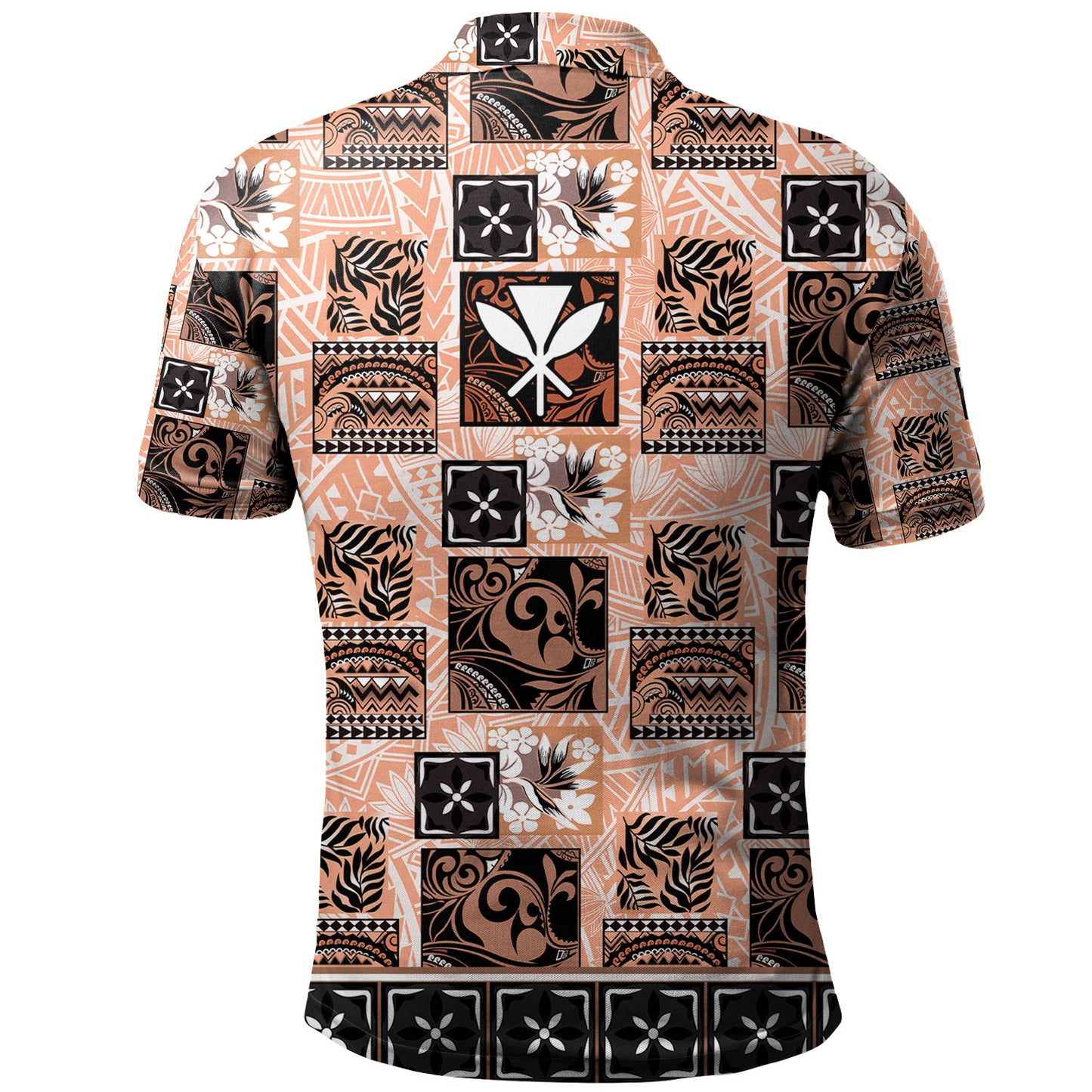 Hawaii Polo Shirt Traditional Hawaiian Floral Designs