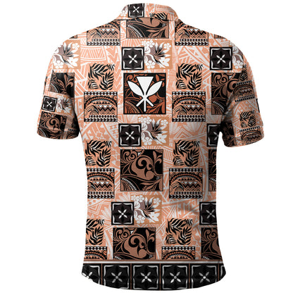 Hawaii Polo Shirt Traditional Hawaiian Floral Designs