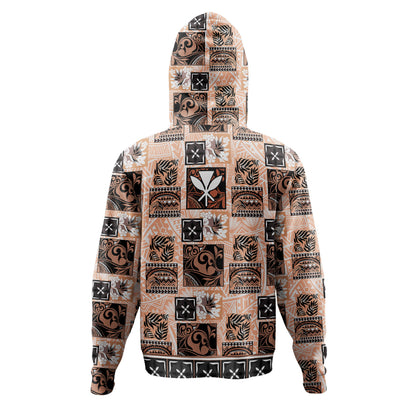 Hawaii Hoodie Traditional Hawaiian Floral Designs