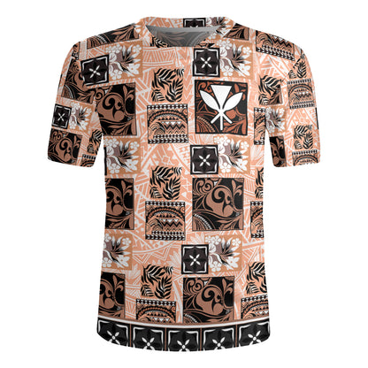 Hawaii Rugby Jersey Traditional Hawaiian Floral Designs