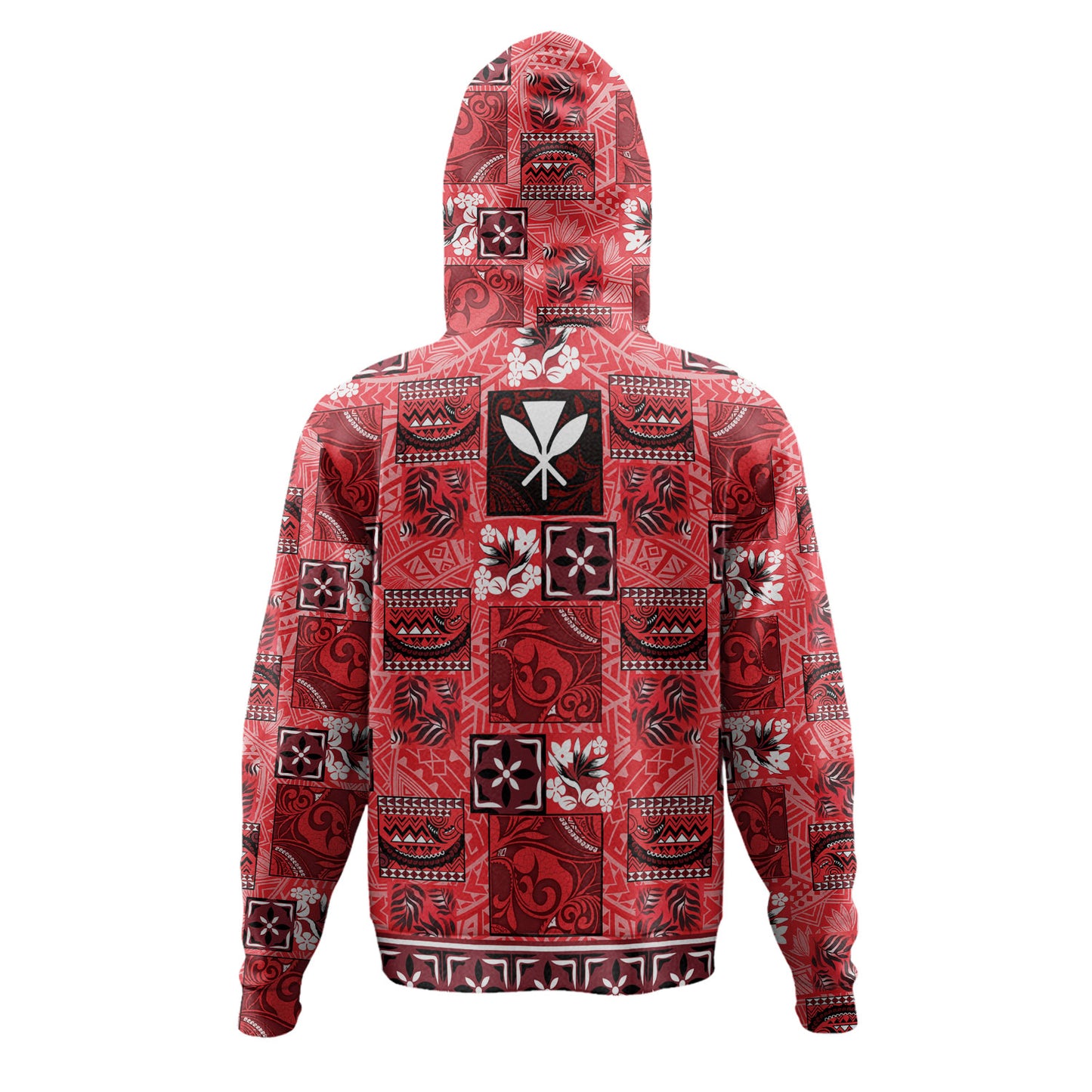 Hawaii Hoodie Traditional Hawaiian Floral Designs