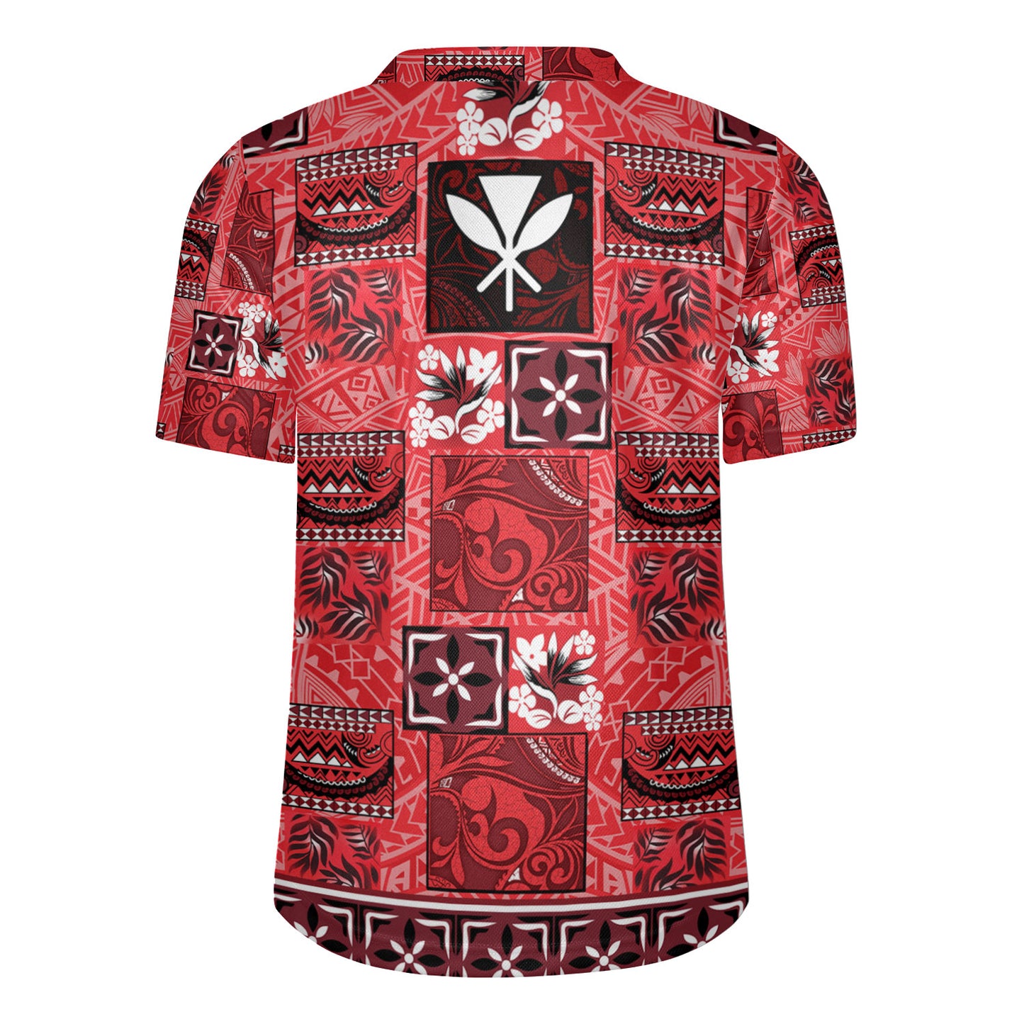 Hawaii Rugby Jersey Traditional Hawaiian Floral Designs