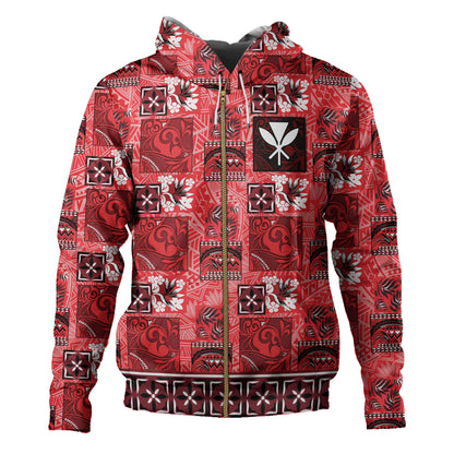 Hawaii Hoodie Traditional Hawaiian Floral Designs