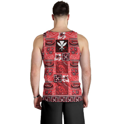 Hawaii Tank Top Traditional Hawaiian Floral Designs