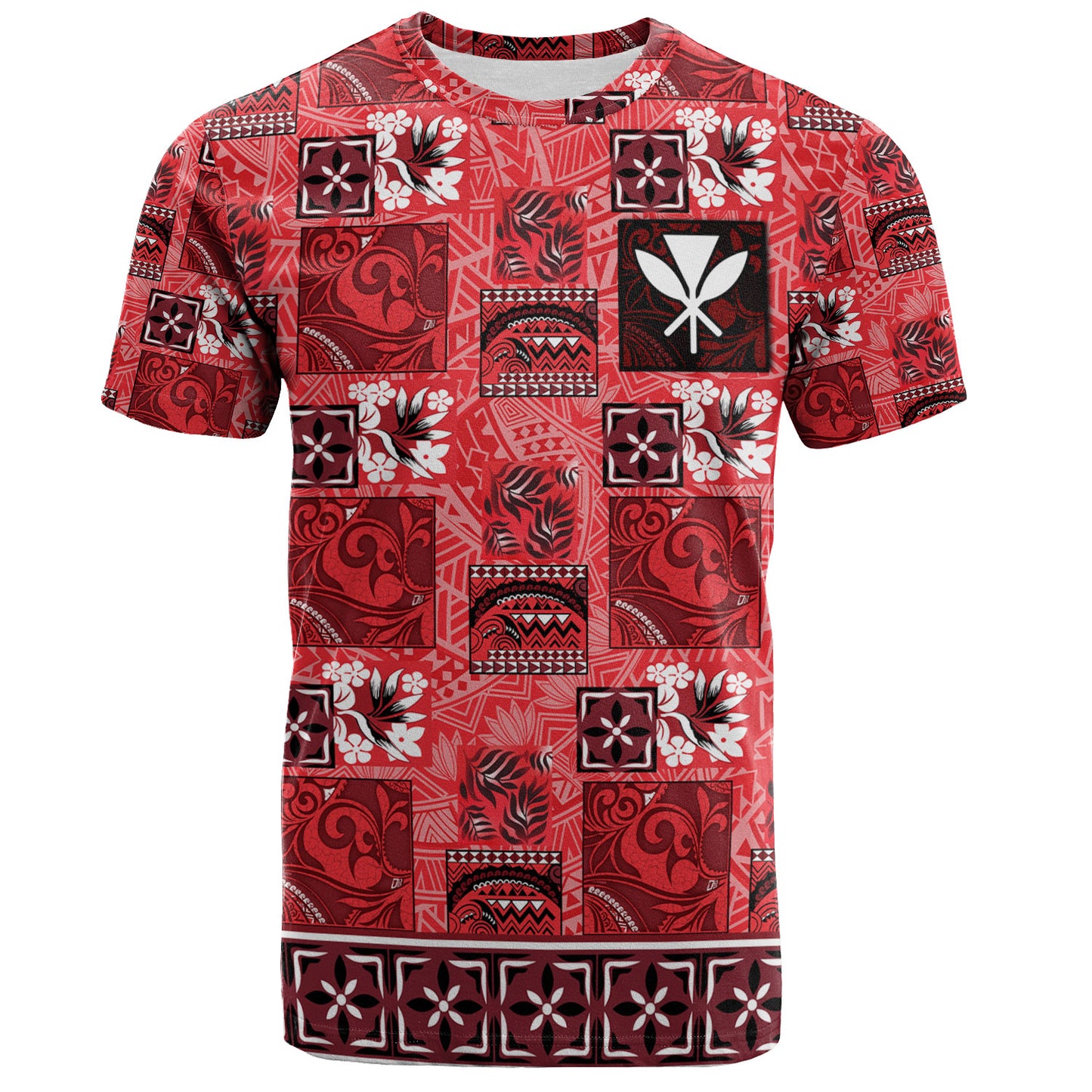 Hawaii T-Shirt Traditional Hawaiian Floral Designs
