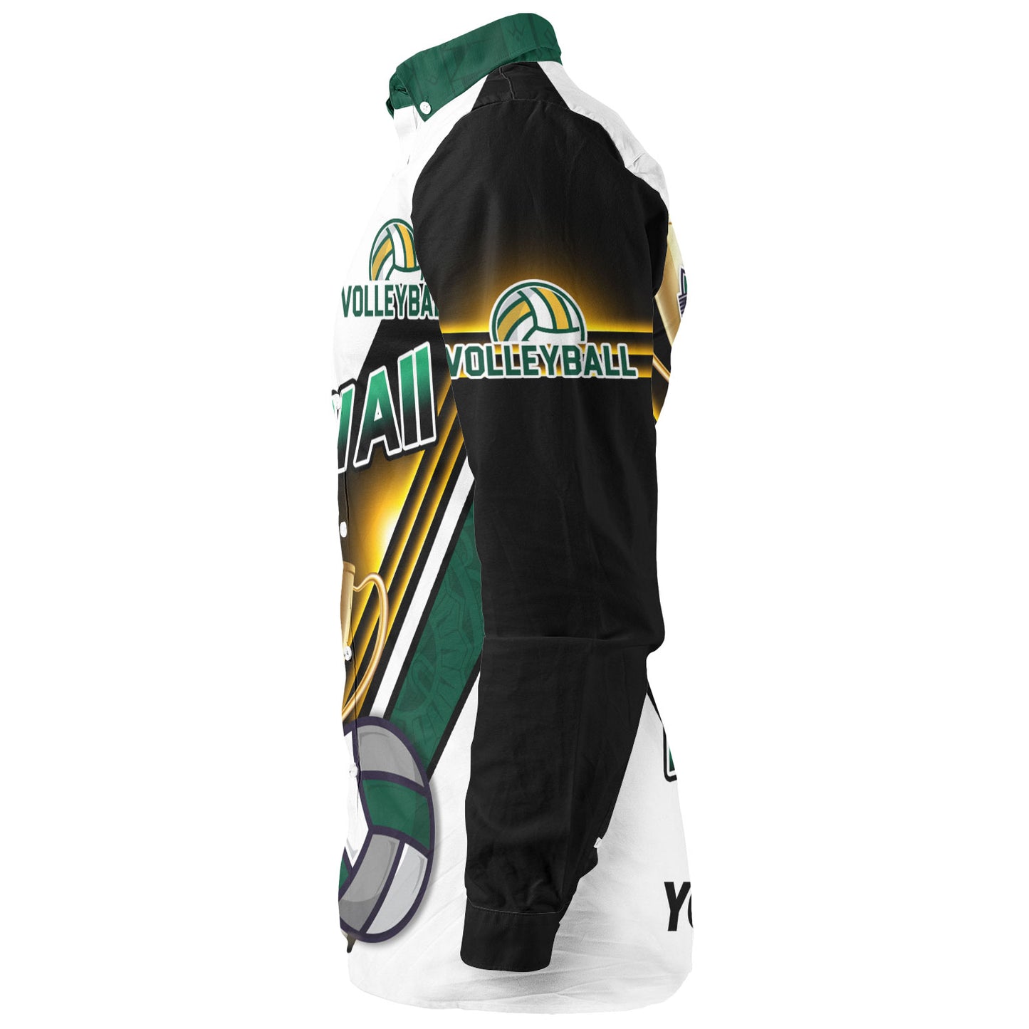 Hawaii Long Sleeve Shirt Custom Volleyball Cup Championship Hawaii Polynesian Patterns