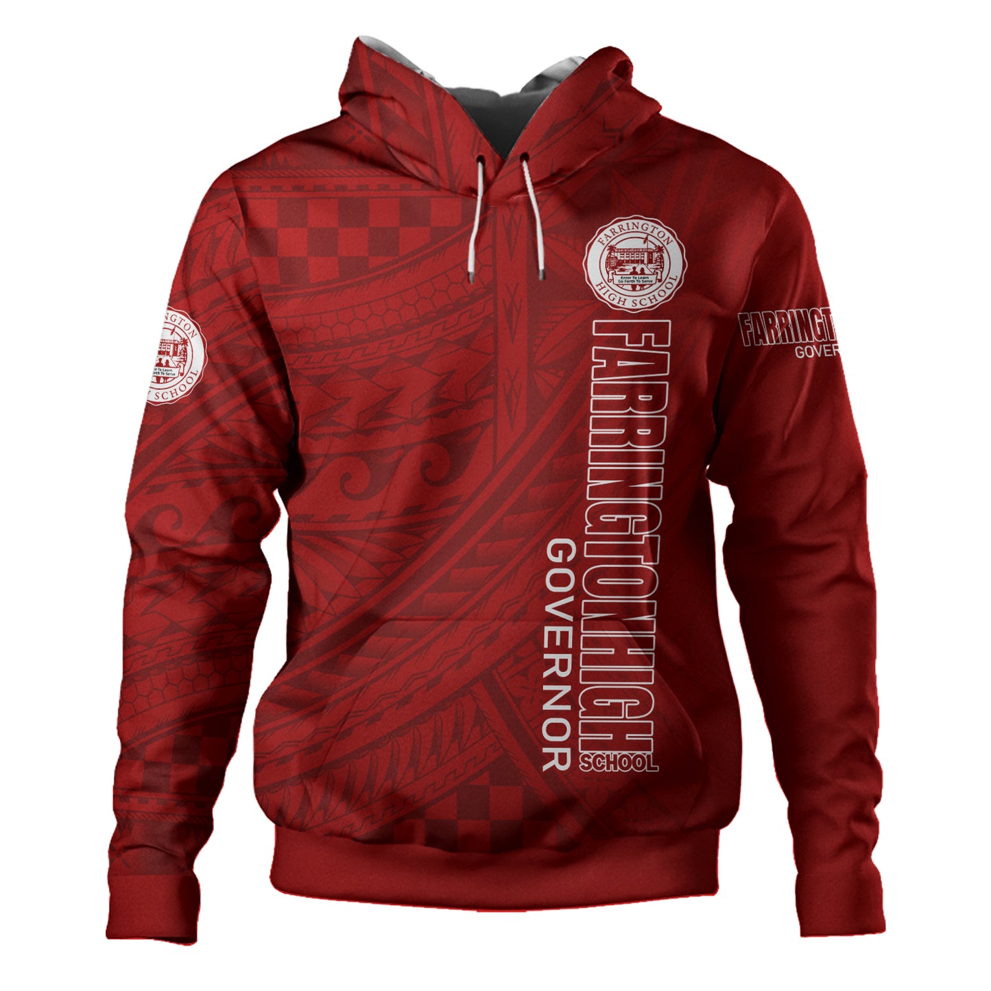 Hawaii Farrington High School Hoodie - Custom Governor Hawaii Patterns