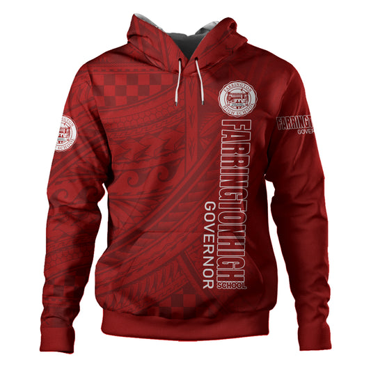 Hawaii Farrington High School Hoodie - Custom Governor Hawaii Patterns