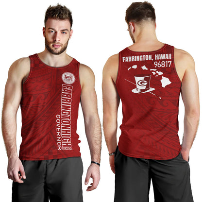 Hawaii Farrington High School Tank Top - Governor Hawaii Patterns