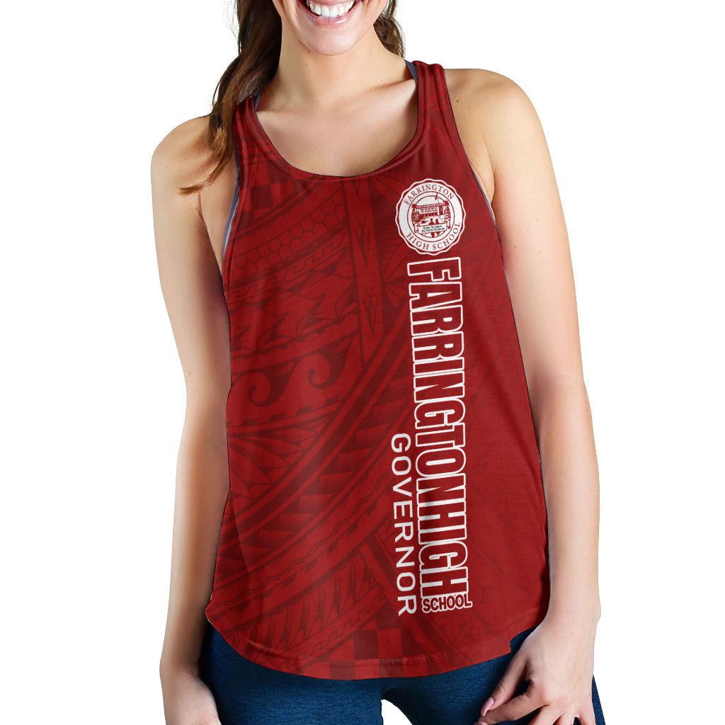 Hawaii Farrington High School Women Tank - Governor Hawaii Patterns