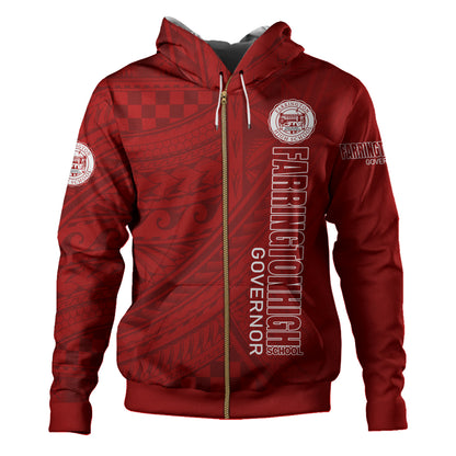 Hawaii Farrington High School Hoodie - Custom Governor Hawaii Patterns