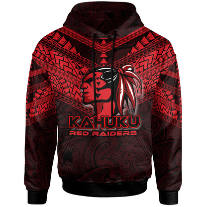 Hawaii Custom Personalised Hoodie - Kahuku High And Intermediate School Logo