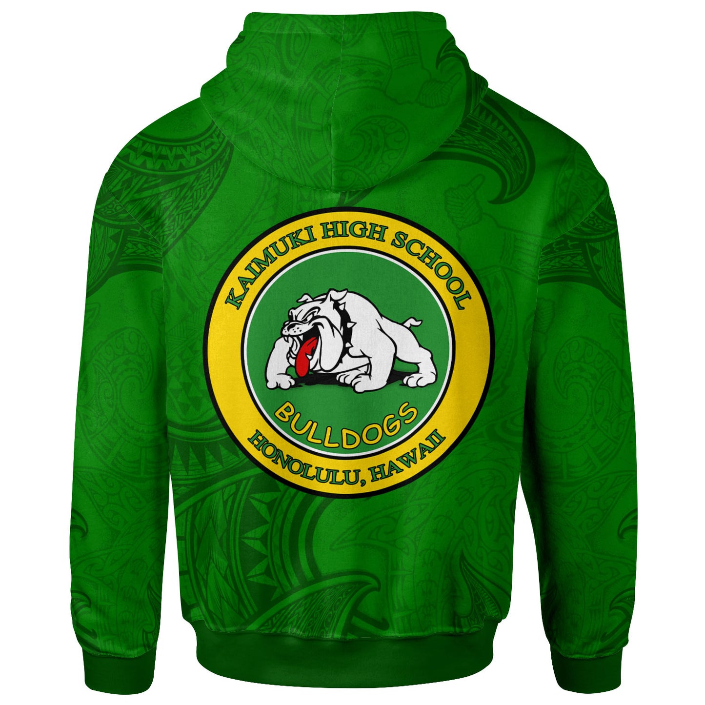 Hawaii Custom Personalised Hoodie - Kaimuki High School Logo