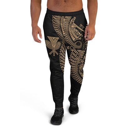 Hawaii Jogger - Hawaii Map Polynesian Patterns