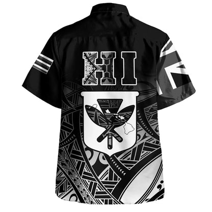 Hawaii Hawaiian Shirt Kanaka Tribal Style Gradient