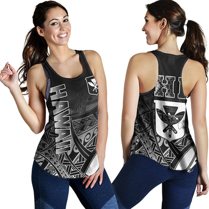 Hawaii Women Tank Kanaka Tribal Style Gradient