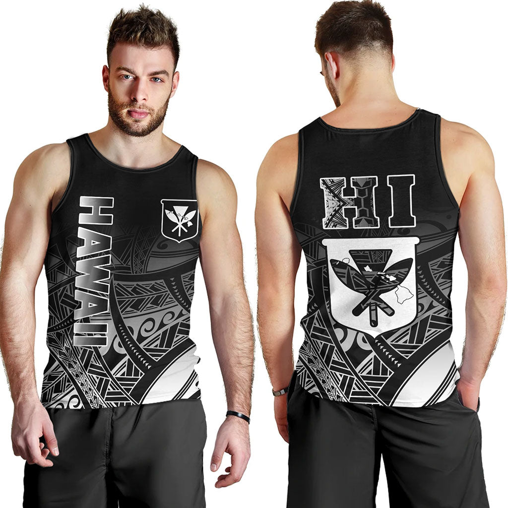 Hawaii Tank Top Kanaka Tribal Style Gradient