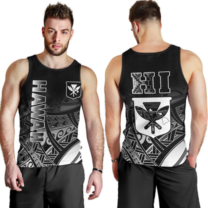 Hawaii Tank Top Kanaka Tribal Style Gradient