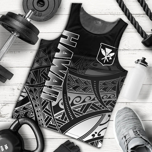 Hawaii Tank Top Kanaka Tribal Style Gradient