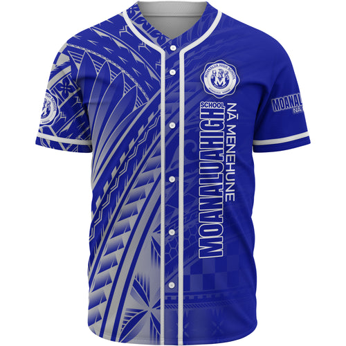 Hawaii Moanalua High School Baseball Shirt - Moanalua NÃ¯Â¿Â½Ã¯Â¿Â½ Menehune Hawaii Patterns
