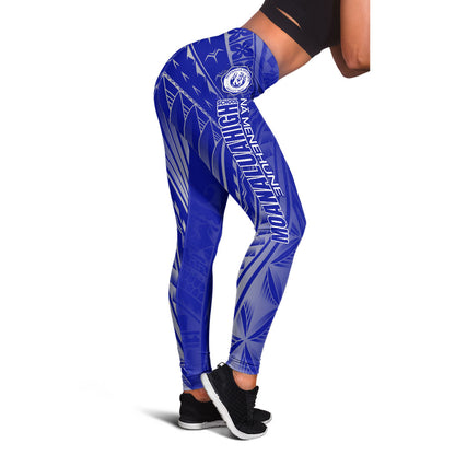 Hawaii Moanalua High School Legging - Moanalua Na Menehune Hawaii Patterns