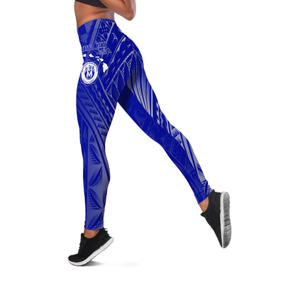 Hawaii Moanalua High School Legging - Moanalua Na Menehune Hawaii Patterns
