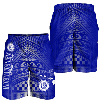 Hawaii Moanalua High School Men Short - Moanalua NÃ„Â Menehune Hawaii Patterns