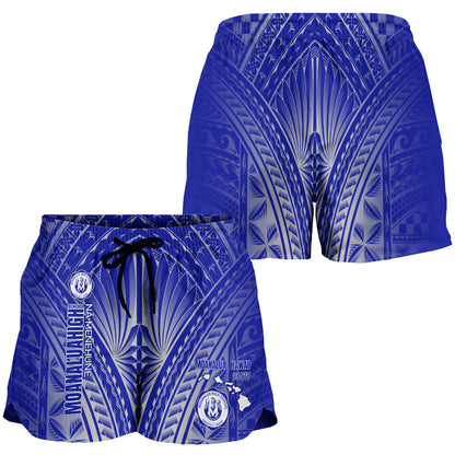 Hawaii Moanalua High School Women Shorts - Moanalua Na Menehune Hawaii Patterns