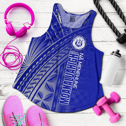 Hawaii Moanalua High School Women Tank - Moanalua Na Menehune Hawaii Patterns