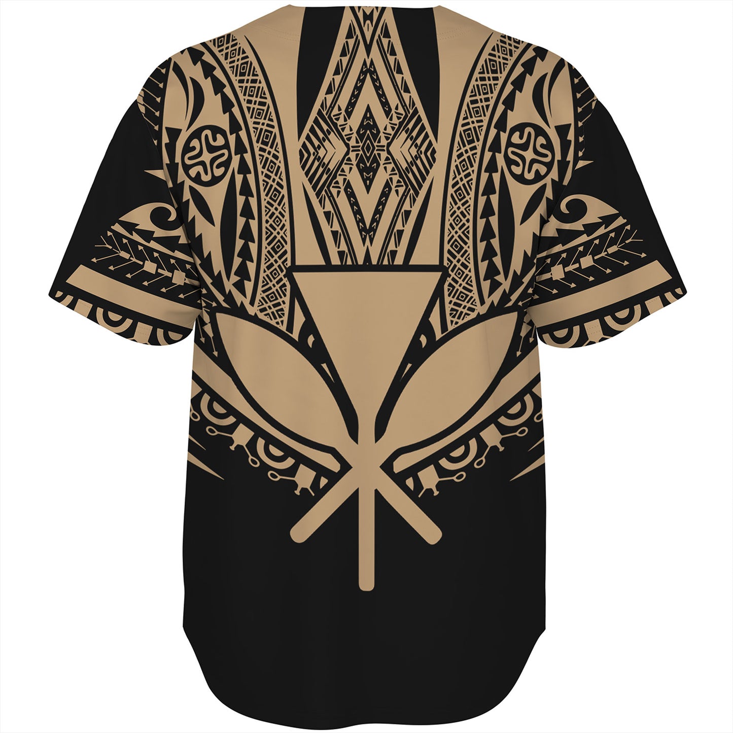 Hawaii Custom Personalised Baseball Shirt Polynesian Tattoo Style