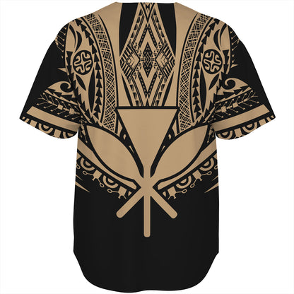 Hawaii Custom Personalised Baseball Shirt Polynesian Tattoo Style