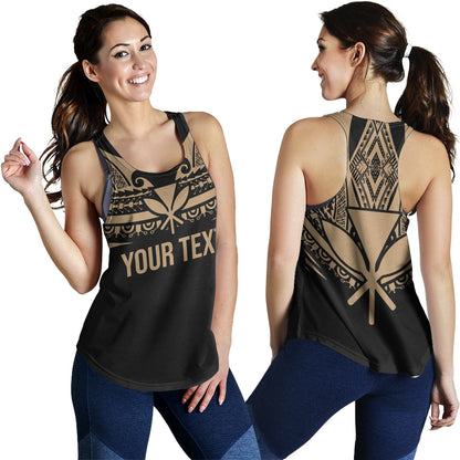 Hawaii Custom Personalised Women Tank Polynesian Tattoo Style