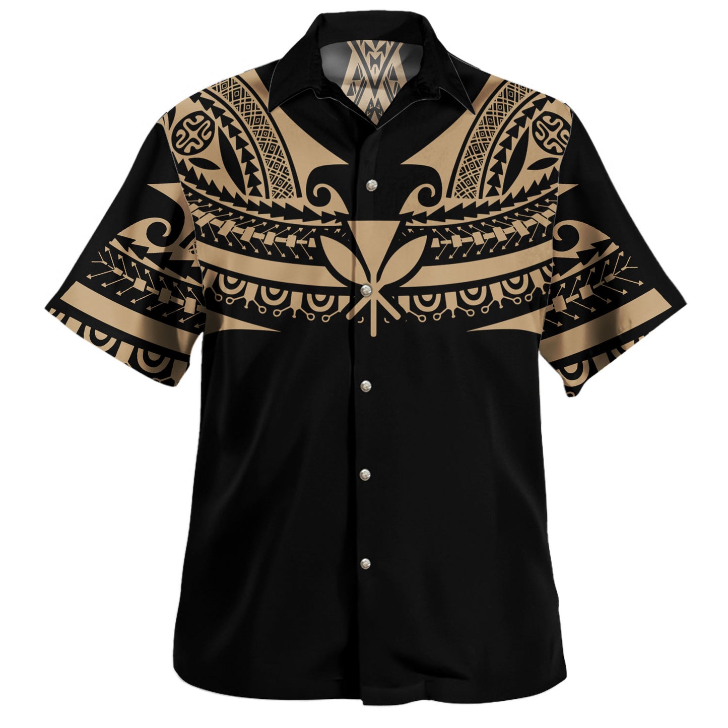 Hawaii Custom Personalised Hawaiian Shirt Polynesian Tattoo Style