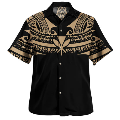 Hawaii Custom Personalised Hawaiian Shirt Polynesian Tattoo Style