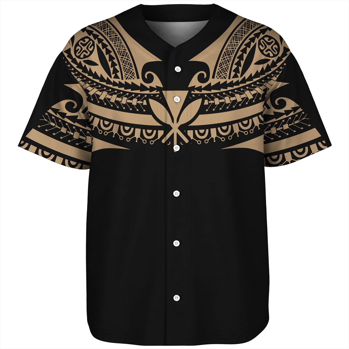 Hawaii Custom Personalised Baseball Shirt Polynesian Tattoo Style