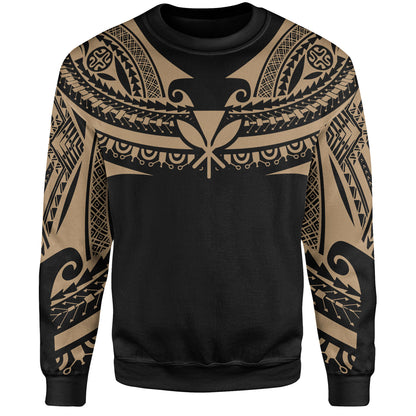 Hawaii Custom Personalised Sweatshirt Polynesian Tattoo Style