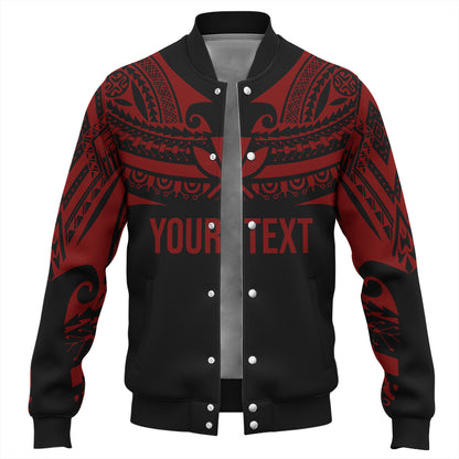 Hawaii Custom Personalised Baseball Jacket Polynesian Tattoo Style