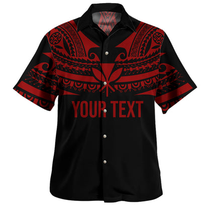 Hawaii Custom Personalised Hawaiian Shirt Polynesian Tattoo Style