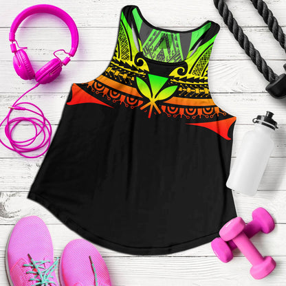 Hawaii Custom Personalised Women Tank Polynesian Tattoo Style